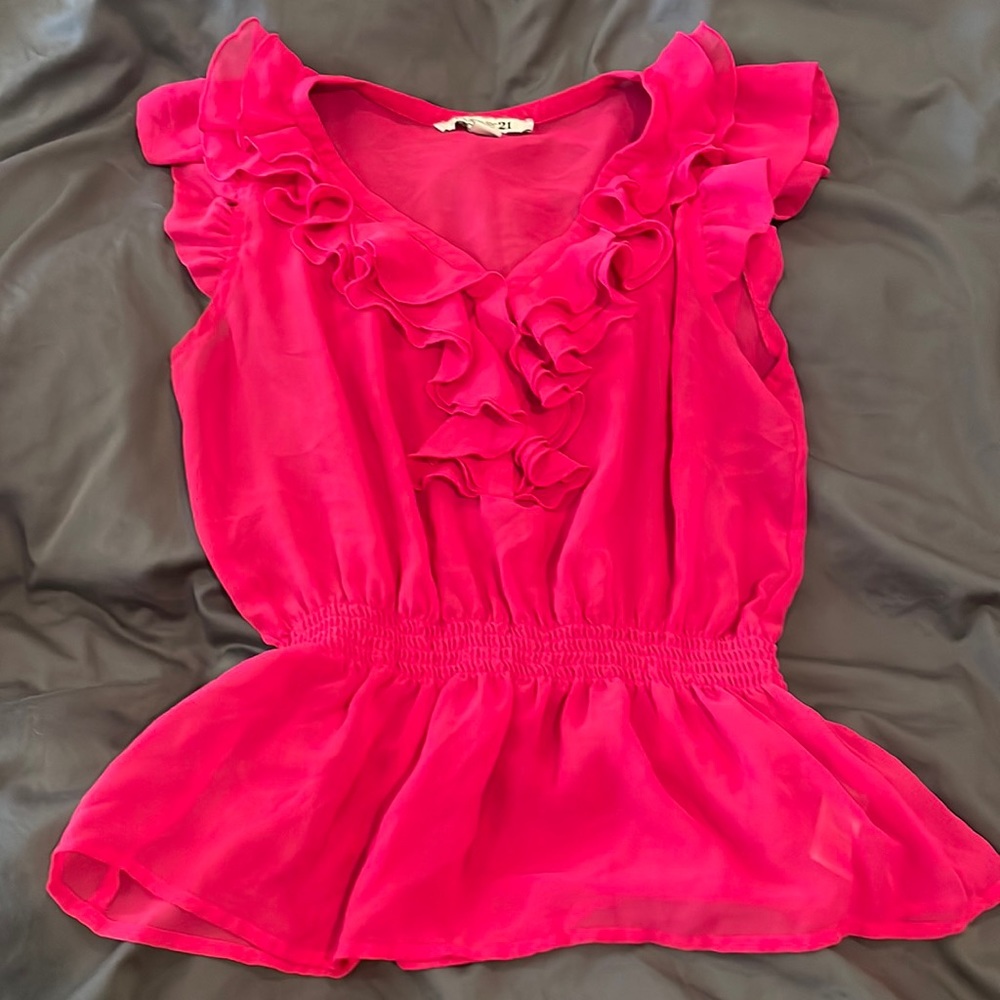 Forever 21 Sheer Blouse